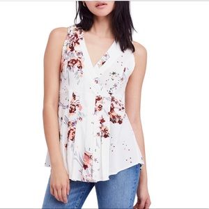 NWOT  Free People Back to the Basics Tunic Top